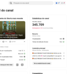 CANAL YOUTUBE DESMONETIZADO | ACEITO PROPOSTAS | 345k INSCRITOS |+12,50 MILHÕES DE VIEWS | NICHO QUIZ / ENTRETENIMENTO | PLACA DE PRATA