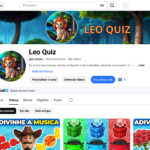 CANAL YOUTUBE DESMONETIZADO | ACEITO PROPOSTAS | 345k INSCRITOS |+12,50 MILHÕES DE VIEWS | NICHO QUIZ / ENTRETENIMENTO | PLACA DE PRATA
