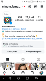 🔴 INSTAGRAM 23.1K | Mundo dos Famosos | +5.7 Milhões Views em 90 Dias! - Imagem 2