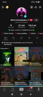 Tiktok nao gera receita de visualizações, apenas pra venda no tiktok shop