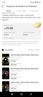 Conta Kwai com 5 mil 500 seguidores e 19.500 mil curtidas e ainda vai com 10 reais de faturamento dos anúncios - Imagem 2