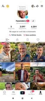 Conta Tiktok Com 3000 Seguidores
