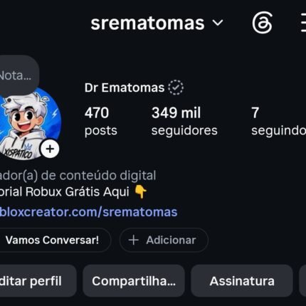CONTA DE INSTAGRAM 349K MONETIZADO