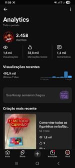 Canal ativo com 2 videos diário - Imagem 2