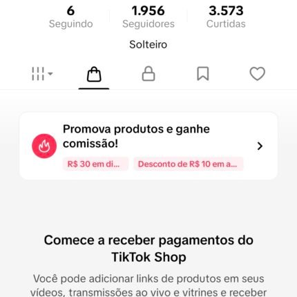 Conta TIKTOKSHOP ATIVO