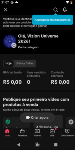✅CONTA TIKTOKSHOP ATIVO 🛒 | 2.0 K SEGUIDORES | 2,9 K CURT❤️ | NICHO BELEZA | SEM DOCUMENTOS | 💰 - Imagem 3