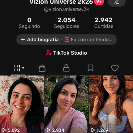 ✅CONTA TIKTOKSHOP ATIVO 🛒 | 2.0 K SEGUIDORES | 2,9 K CURT❤️ | NICHO BELEZA | SEM DOCUMENTOS | 💰