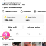 Kwai ( 322mill seguidores) 600 reais