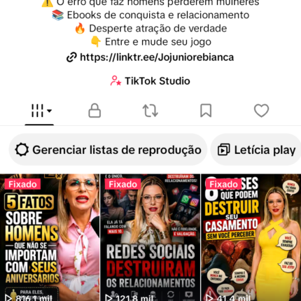 Conta monetizada no tiktok , não está ativa no tiktok shop