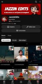 Canal Youtube com 22K de inscritos