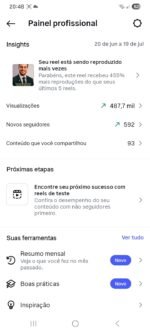 🔴 INSTAGRAM 27.6K | Mundo dos Famosos 🔥 | +3.3 MILHÕES de Views 🚀 DESCONTO IMPERDÍVEL - Imagem 7