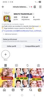 🔴 INSTAGRAM 37.9K | Nicho Novelas 💥 PRONTA PARA MONETIZAR!