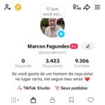 Conta de TikTok 3400 Seguidores com Shop ativo e sem documentação