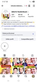 🔴 INSTAGRAM 38K | Mundo Dos Famosos 💥 METADE DO PREÇO!