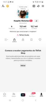 ALTO ENGAJAMENTO! PERFIL 12K+ TIK TOK SHOP SEM DOCUMENTO! - Imagem 2