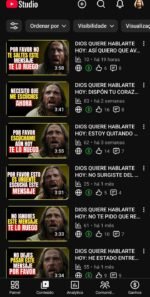 Canal Dark Em Espanhol Monetizado No Nicho De Oração Com 5.280 Inscritos Reais - Imagem 2