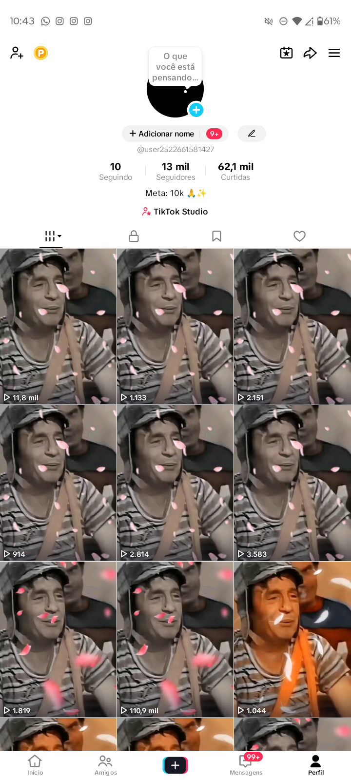 Screenshot_20260724-104353.TikTok CONTA TIKTOK COM +13K seguidores - Imagem 1