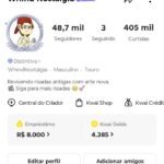 Conta Kwai 48,7K Seguidores | Monetizada | Em Crescimento