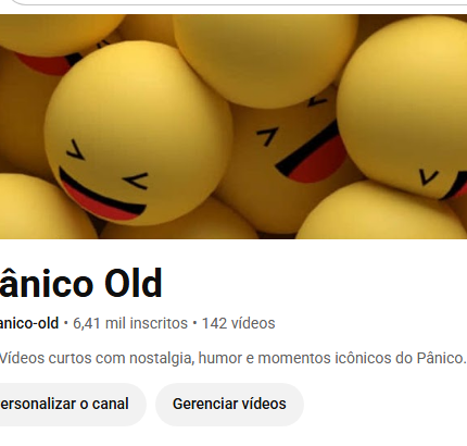 Conta de cortes Youtube + 6 mil inscritos