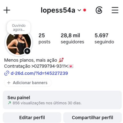 Instagram 28,8 mil