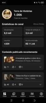 Canal Monetizado Recente (Canal BR)