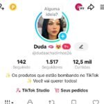 Conta Brasileira 1500 Seguidores IA Tiktok Shop liberado