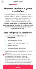 Conta Brasileira IA Tiktok Shop liberado - Imagem 2