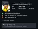CONTA DO INSTAGRAM ORGÂNICO (crescendo) (44.3 mil seguidores & 5.6 MILHÕES de views em 30D)