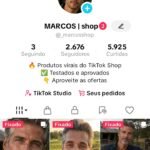 Conta TikTok Shop – 2.676 Mil Seguidores / (SEM DOCUMENTO)