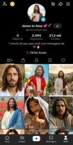Conta TikTok Shop - 2.500 Mil Seguidores / Nicho Religião (SEM DOCUMENTO)