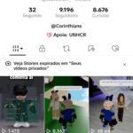 conta Tiktok Gamer, monetizada com shop