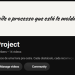 Canal Youtube 13K INSCRITOS ENGAJADO não monetizado