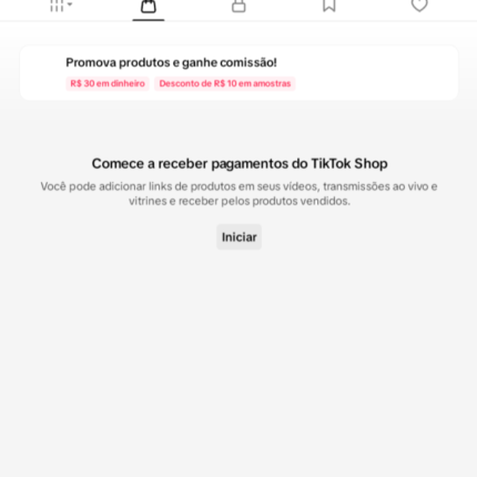 CONTA TIKTOK SHOP 4K DISPONÍVEL