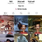 conta do tik tok 20 mil seguidores monetizada