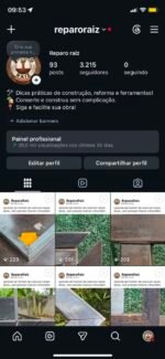 Conta Instagram bem engajado 3 mil seguidores