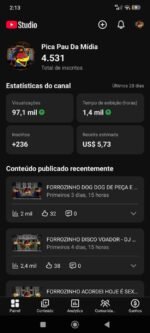 Canal monetizado 1