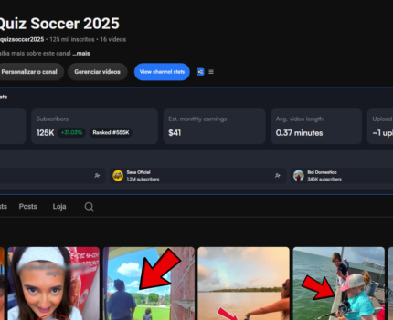 CANAL MONETIZADO 150 MIL INSCRITOS COM A PLACA PARA RESGATAR
