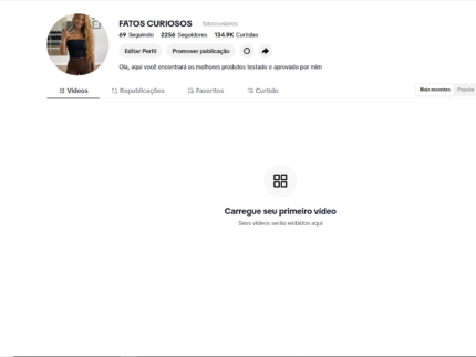 🔥 Conta TikTok com 2 Mil Seguidores à Venda