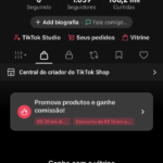 ✅CONTA TIKTOKSHOP ATIVO 🛒| +1000 SEGUIDORES | 108.2K CURT❤️