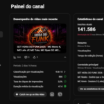 CANAL DE FUNK 141 MIL INSCRITOS (OPORTUNIDADE!!) ACEITO PROPOSTAS