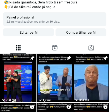 🚀CONTA DO INSTAGRAM ORGÂNICO (29.2 mil seguidores & 2.5 MILHÕES de viws em 30D)