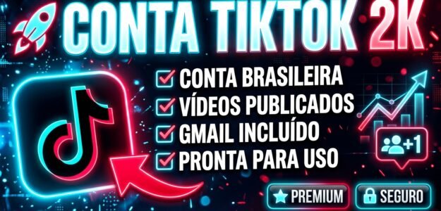 Contas de TikTok viral barata