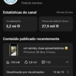 (OPORTUNIDADE) CANAL 226 Mil inscritos ótimo engajamento