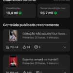 Conta YouTube pronta para monetizar com 37 Mil Inscritos