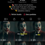 Conta tiktok , com tiktok shop pra ativar , sem restrições