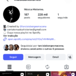 Instagram Música Histories 228K Seguidores | Mais de 30 milhões de acesso.