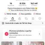 [PROMOÇÃO] 🛍️ CONTA TIKTOK SHOP ATIVA COM DOC + BRINDE 🎁