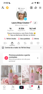 [PROMOÇÃO] 🛍️ CONTA TIKTOK SHOP ATIVA COM DOC + BRINDE 🎁