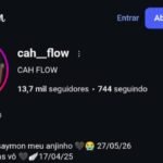 Conta de Instagram 13k