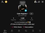 Conta Tik Tok 1k de seguidores (Tik Tok shop)